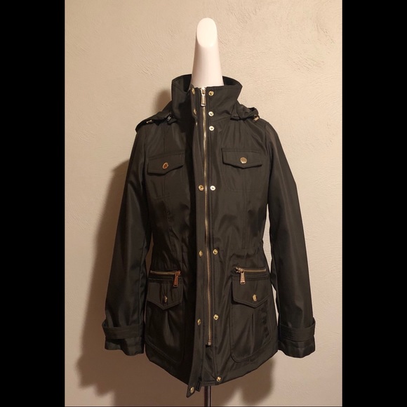 michael kors hooded jacket